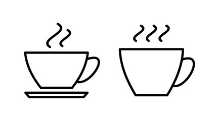 Cup coffee icon vector. coffee cup icon. mug