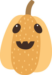 Cute Cartoon Pumpkin Ghost for Halloween