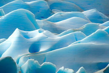 Fototapeta premium Glacier ice in the Southern Patagonian Ice Field, Argentina