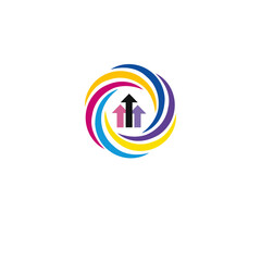 Chaotic Abstract Logo Design