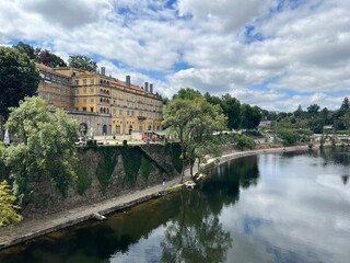 Fototapeta premium Amarante Portugal Historic cIty and buildings