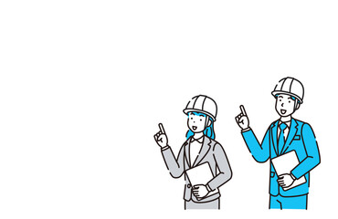 作業着　人物　ビジネス