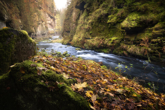 Kamnitzklamm in der B&ouml;mischen Schweiz