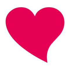 Heart icon. Love symbol