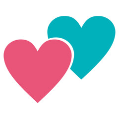 Heart icon. Love symbol