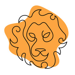 oneline_lion_adobe