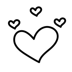 heart hand draw .svg doodle