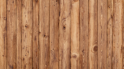 Fototapeta premium Wooden pattern. Wooden fence close-up. AI generative
