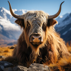 Yak, Wildlife Photography, Generative AI
