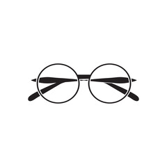 Glassess icon vector flat design