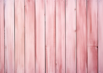 Naklejka premium Wood floor texture pattern plank surface painted white and pink pastel wall background