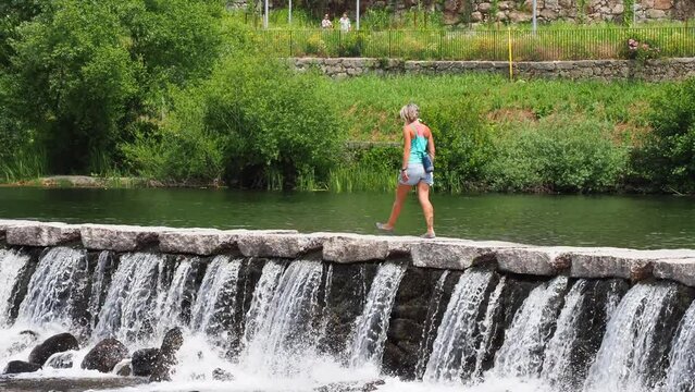 Amarante, Portugal - Summertime in the beautiful Portuguese village of Amarante 