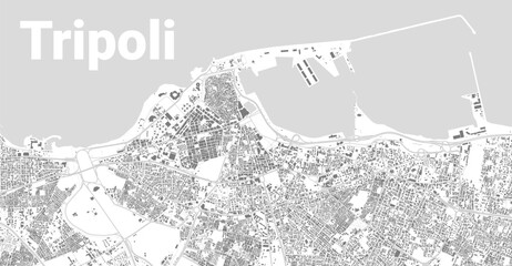 Tripoli city map