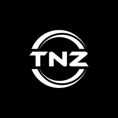 TNZ Logo Design, Inspiration for a Unique Identity. Modern Elegance and Creative Design. Watermark Your Success with the Striking this Logo.