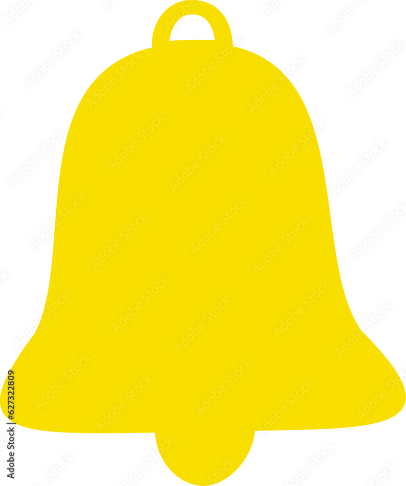 Poster bell vector icon illustration replaceable vector design