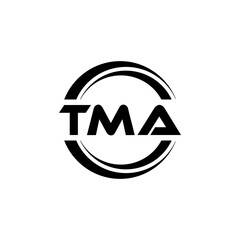 TMA Logo Design, Inspiration for a Unique Identity. Modern Elegance and Creative Design. Watermark Your Success with the Striking this Logo.