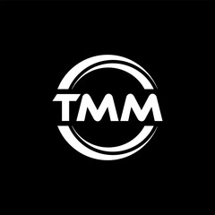 TMM Logo Design, Inspiration for a Unique Identity. Modern Elegance and Creative Design. Watermark Your Success with the Striking this Logo.