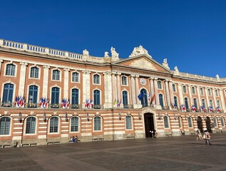 Fototapeta na wymiar The capitole in Toulouse