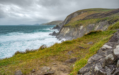 Fototapeta na wymiar Dingle Peninsula in Ireland