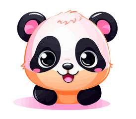Fototapeta premium Cute panda bear