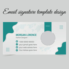 Email signature templates or Facebook cover