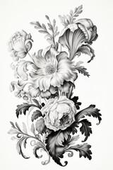 filigrana floral design