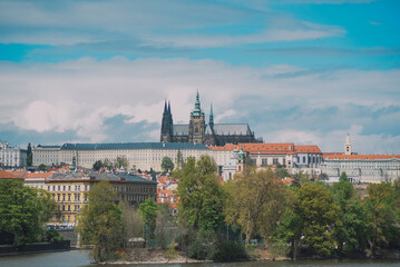 Obraz premium beautiful view of the City Prague 