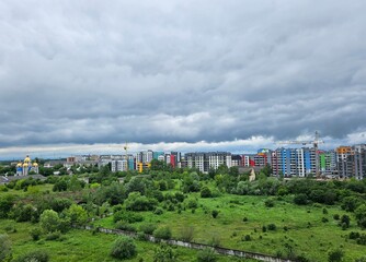 view of the city