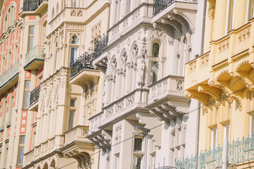 beautiful view of the City Prague 