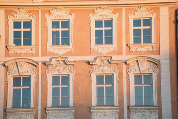 Obraz premium beautiful vibeautiful view of the City Prague ew of the City Prague 