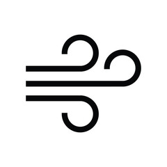 Air blow icon vector, eps 10