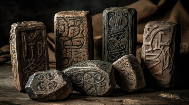 A set of ancient rune