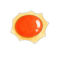 Sun Egg omelet 