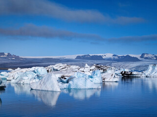 Jökulsárlón Glacier Lagoon in Iceland