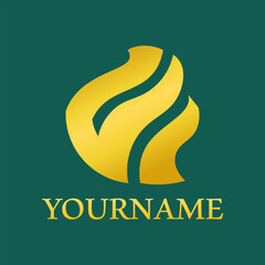 template logo luxury simple