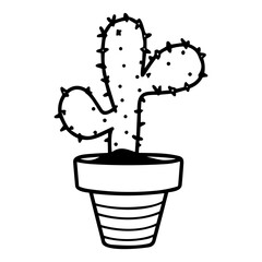 Cacti and succulents, cactus icon