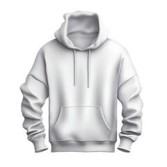 Hooded Sweatshirt. isolated object, transparent background