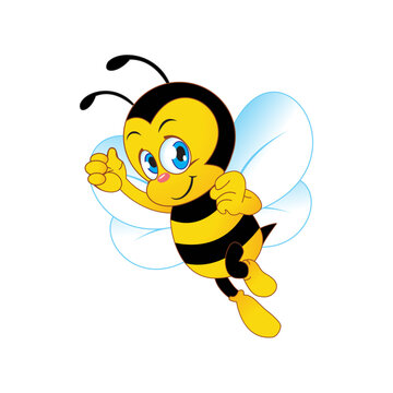 honey bee cute cartoon