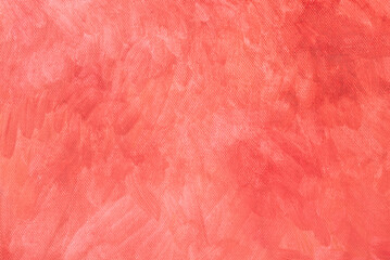 acrylic red painted background texture - 627359450