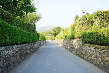 Chiran Samurai Residence Complex or Samurai District in Kagoshima, Japan - 日本 鹿児島 知覧武家屋敷庭園
