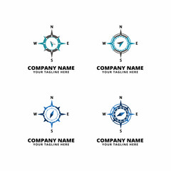 set of compas logo vector  icon © erick