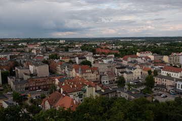 Fototapeta na wymiar Grudziądz panorama miasto stare miasto