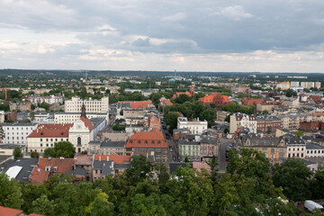 Fototapeta na wymiar Grudziądz,miasto,Polska,panorama z klimka, panorama