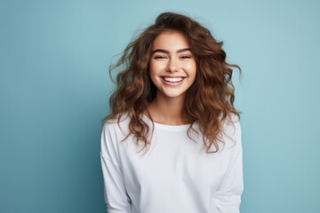 Fototapeta premium Happy beautifil young girl
