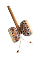 Rattle Drum sonaglio tamburo strumento artigianale 