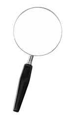magnifying glass islated over transparent background, png