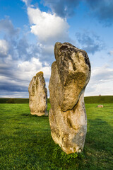 Ancient stomes, Avebury, England