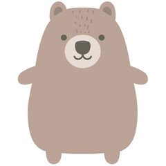 brown bear character