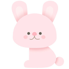 baby pink bunny
