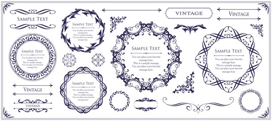 高級感のあるフレームデザイン